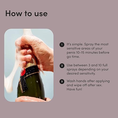 Miniatura 6 de HIMS - Spray de absorción rápida para hombres con lidocaína para reducir la sensibilidad y durar más tiempo en la cama de 1 hora a 3 horas, 1