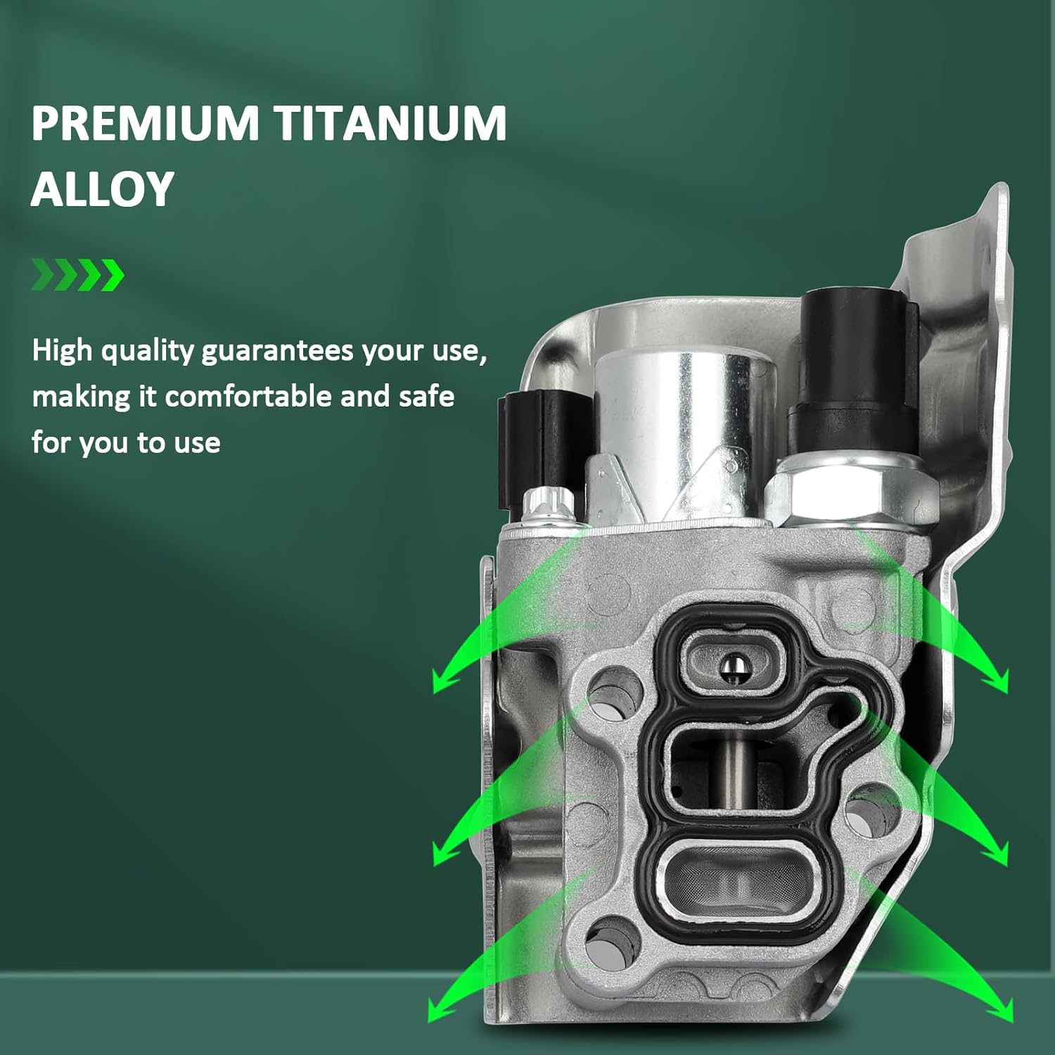 SCITOO Engine Variable Valve Timing (VVT) Solenoid for Honda Fit 1.5L 918-172