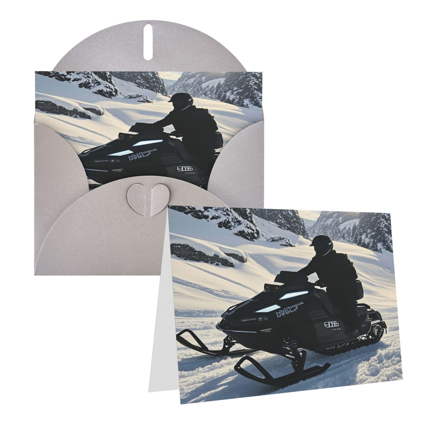 Eekstdbn Greeting Cards Snowmobile Greetingcard With All Occasion Cards Invitation Holiday Card Anniversary Card