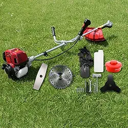 Roçadeira A Gasolina 4 Tempos 63cc 3hp Profissional Potente Com Lâminas