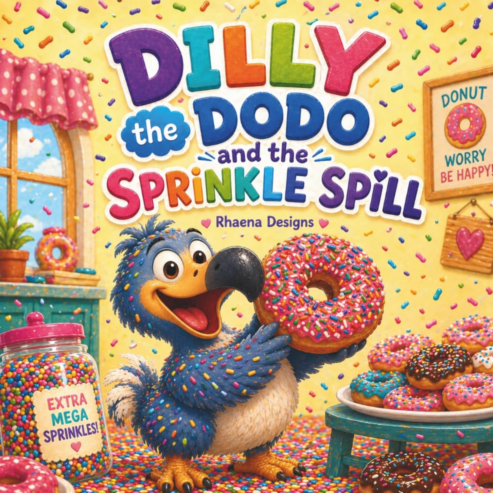 Dilly the Dodo and the Sprinkle Spill: Funny Read Aloud Picture Book About Friendship, Mistakes, and a Silly Donut Adventure