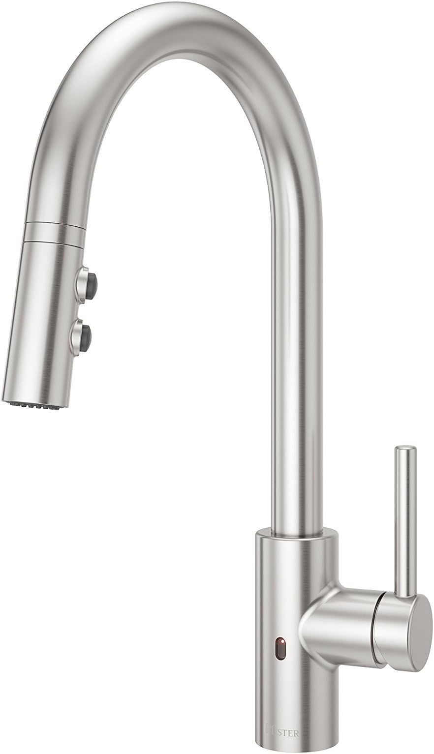 Pfister LG529ESAS Stellen React Touch-Free 1-Handle Electronic Pull-Down Kitchen Faucet, Stainless Steel