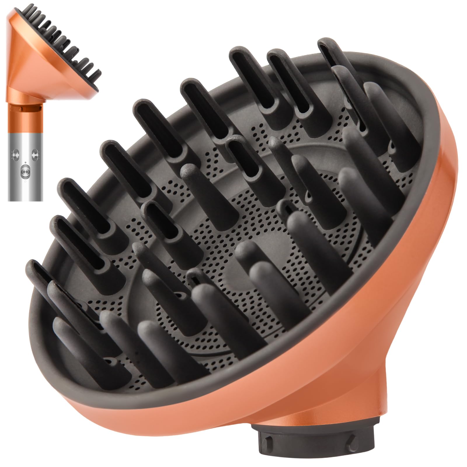 Diffuser for Dyson Airwrap Attachments(Gold)