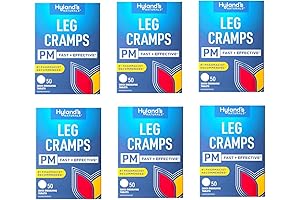 Hyland's Leg Cramps PM With Quinine Tablets, 50 count (Pack of 6)