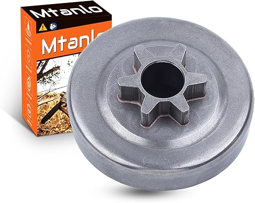 Tambor de piñón de accionamiento de embrague 3/8"-6T para Husqvarna 36 41 136 137 141 142 motosierra 530047061, 530 04 70 61