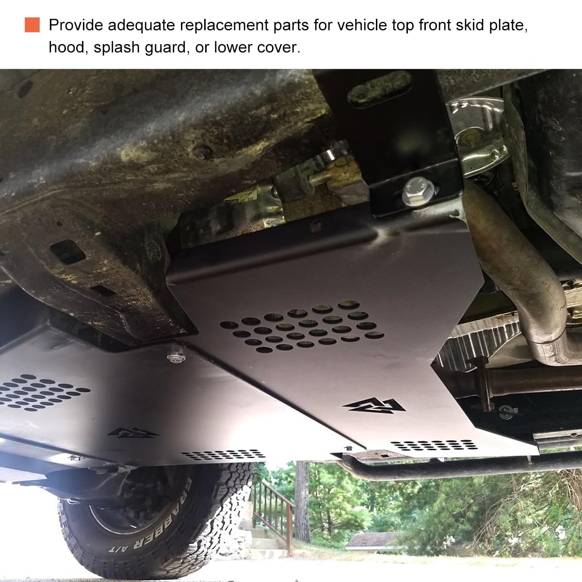 Amazon.com: Sylvil 4 PCS Car Top Front Skid Plate Bolts