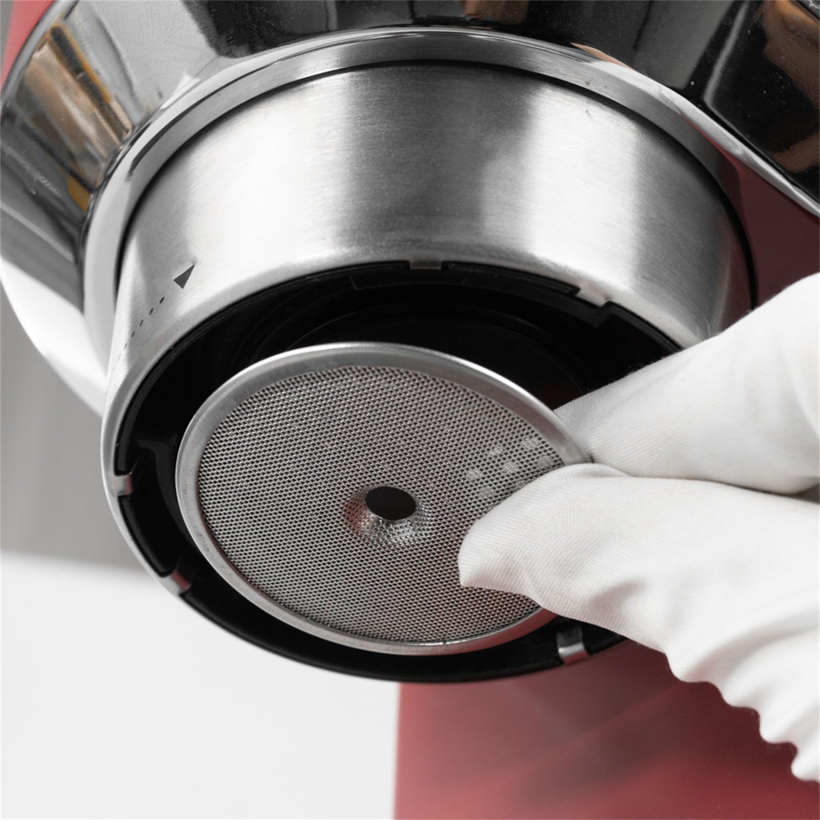 Rete di distribuzione dell'acqua Sinterizzata Maniglia Macchina da Caffè Piastra Polvere Disco Filtro Caffè Filtro Struttura in Acciaio Inox Maglia in Acciaio Inox