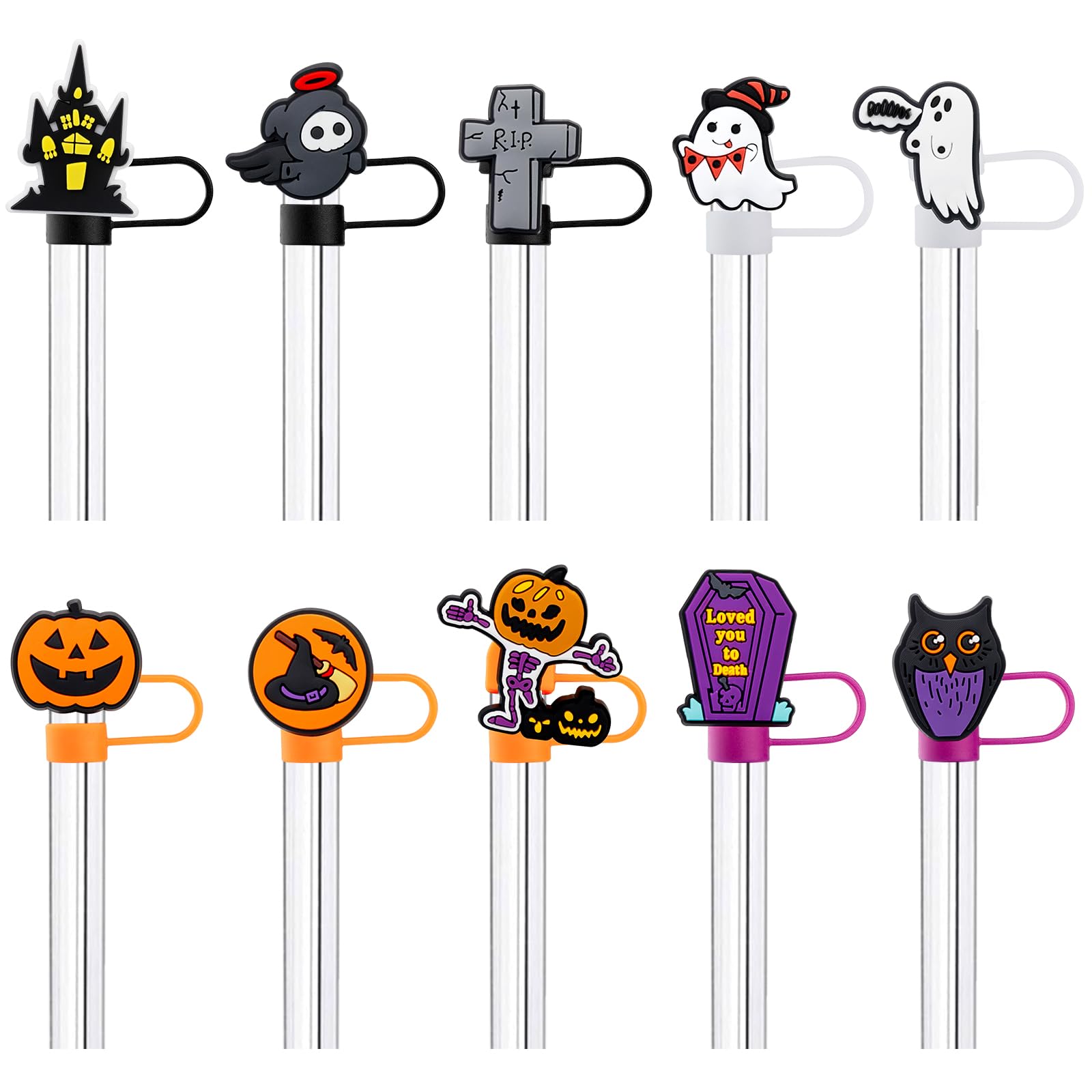 Cute Straw Covers for Tumblers - Party Gifts -2