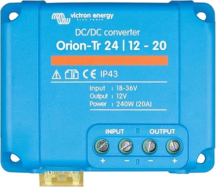 Victron Energy Orion-Tr DC to DC Converter - 24/12-Volt 20 amp 240-Watt