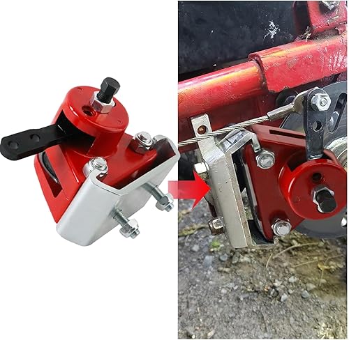 Miniatura 8 de PACEWALKER Go Kart Pinza de freno mecánica y soporte con pastillas para Manco 9598 9597 Yerf-Dog, Carter, ASW, Bristers, Airheart MB-1 Predator