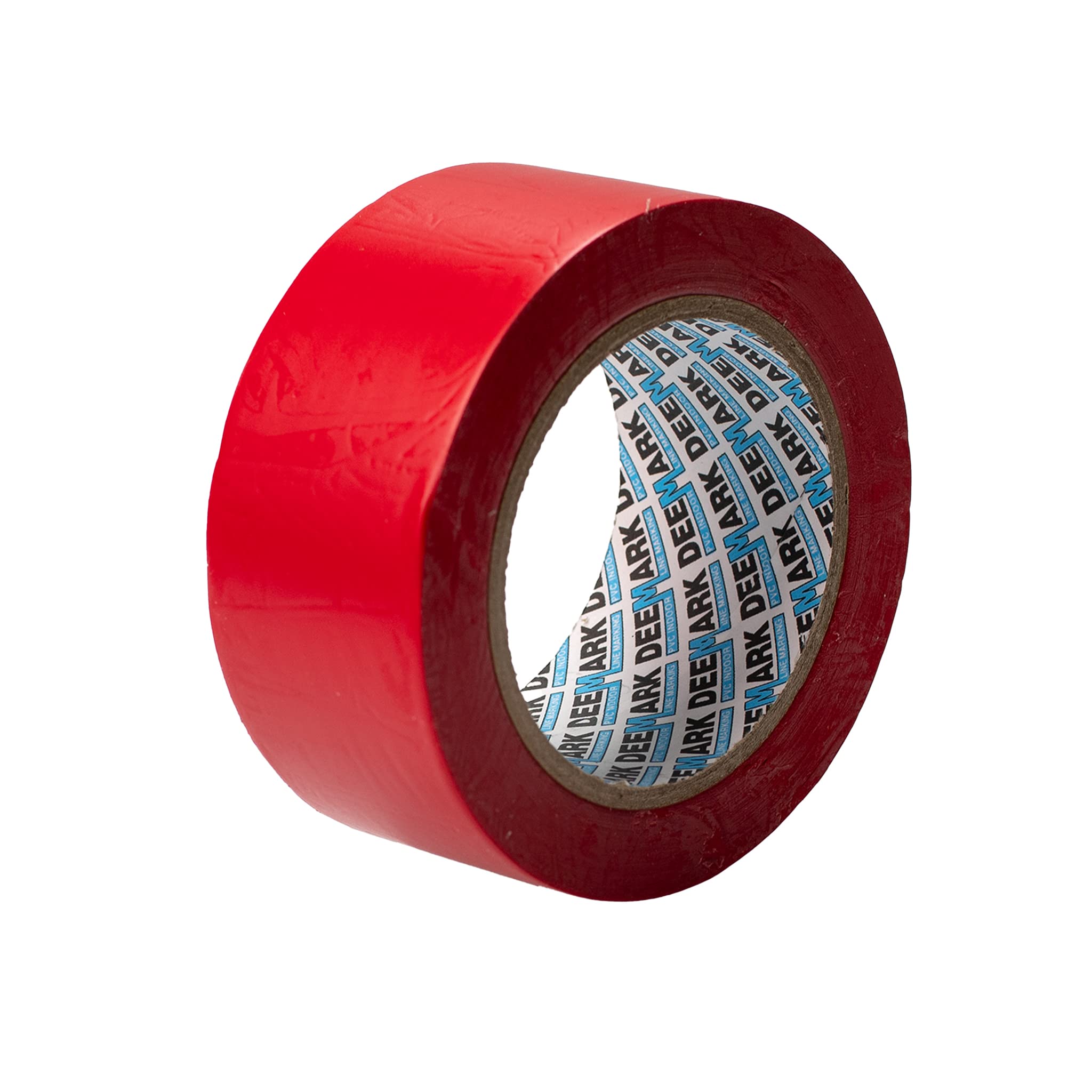 Shadow Foam PVC Floor Marking Tape | Premium Vinyl Safety Marking Tape| For Warehouses, Industry, Shops | 33M Single Roll (Red, Single 50mm)