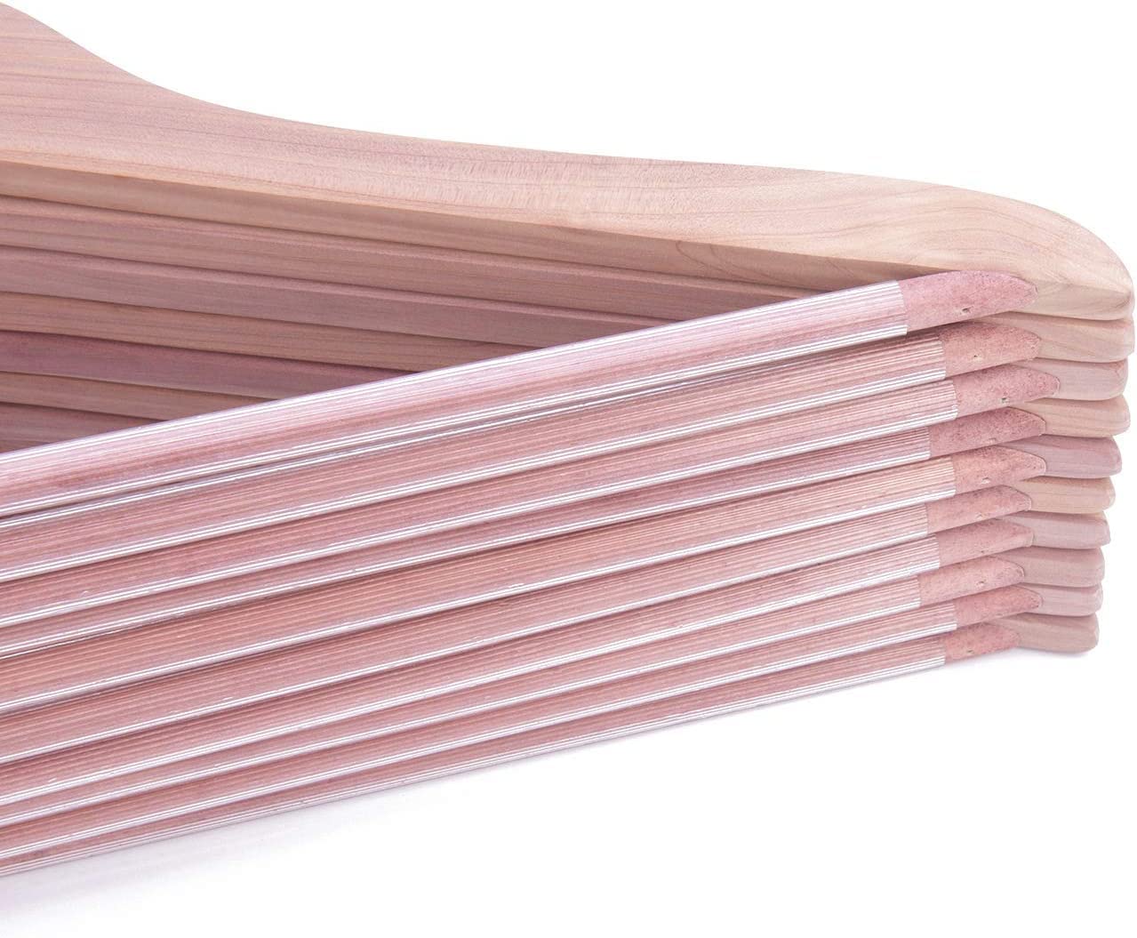 Amazon.co.jp: プレミアムアロマアメリカンレッドシダーハンガー10個