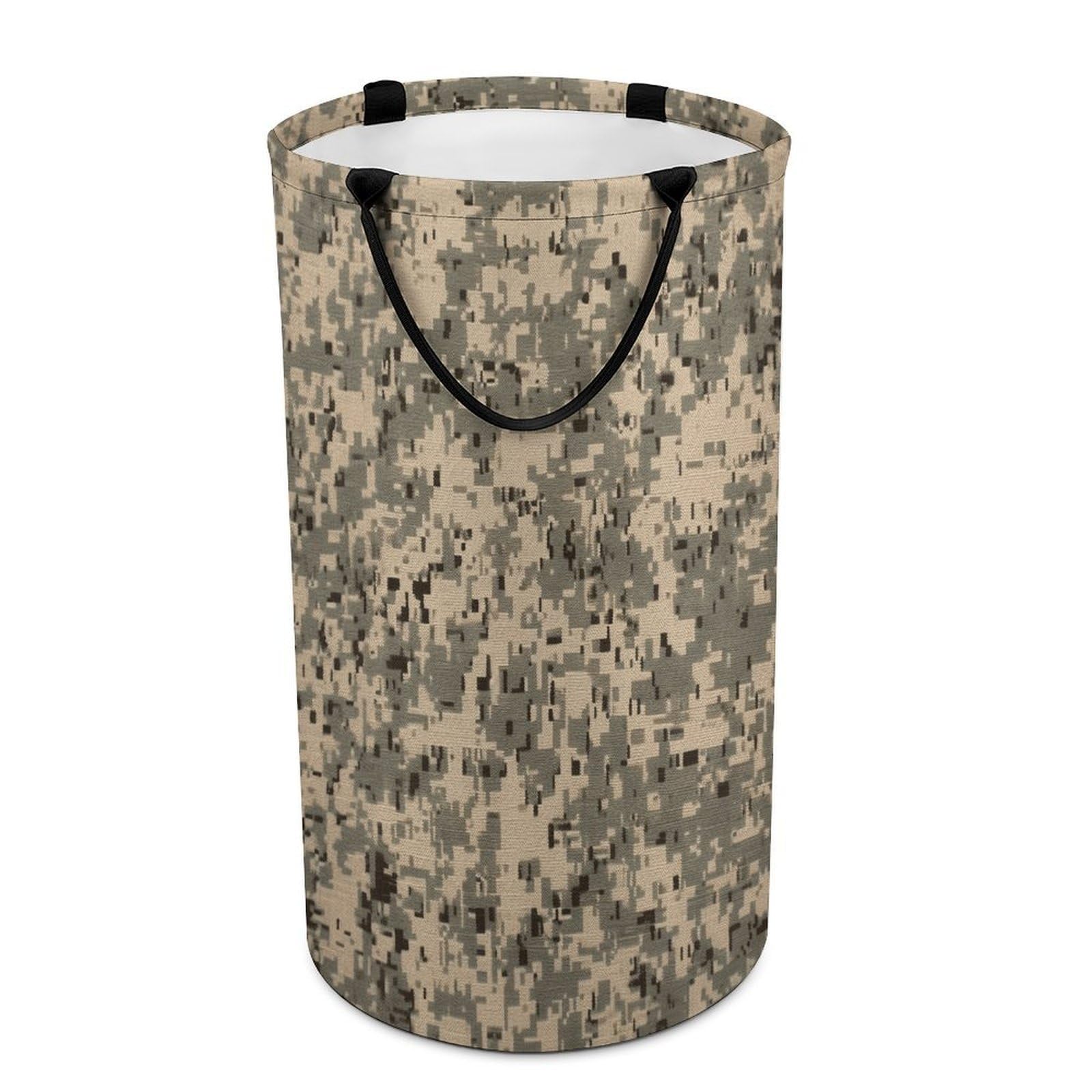 Army Digital Camouflage Dirty Clothes Basket Large Capacity Laundry Basket Freestanding Laundrys Hampers Tall Collapsible Clothes Hamper for Blankets Toys