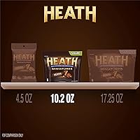 Vista 4 de HEATH Miniatures Dulces de Toffee Inglés con Chocolate Paquete para Compartir, 10.2 oz