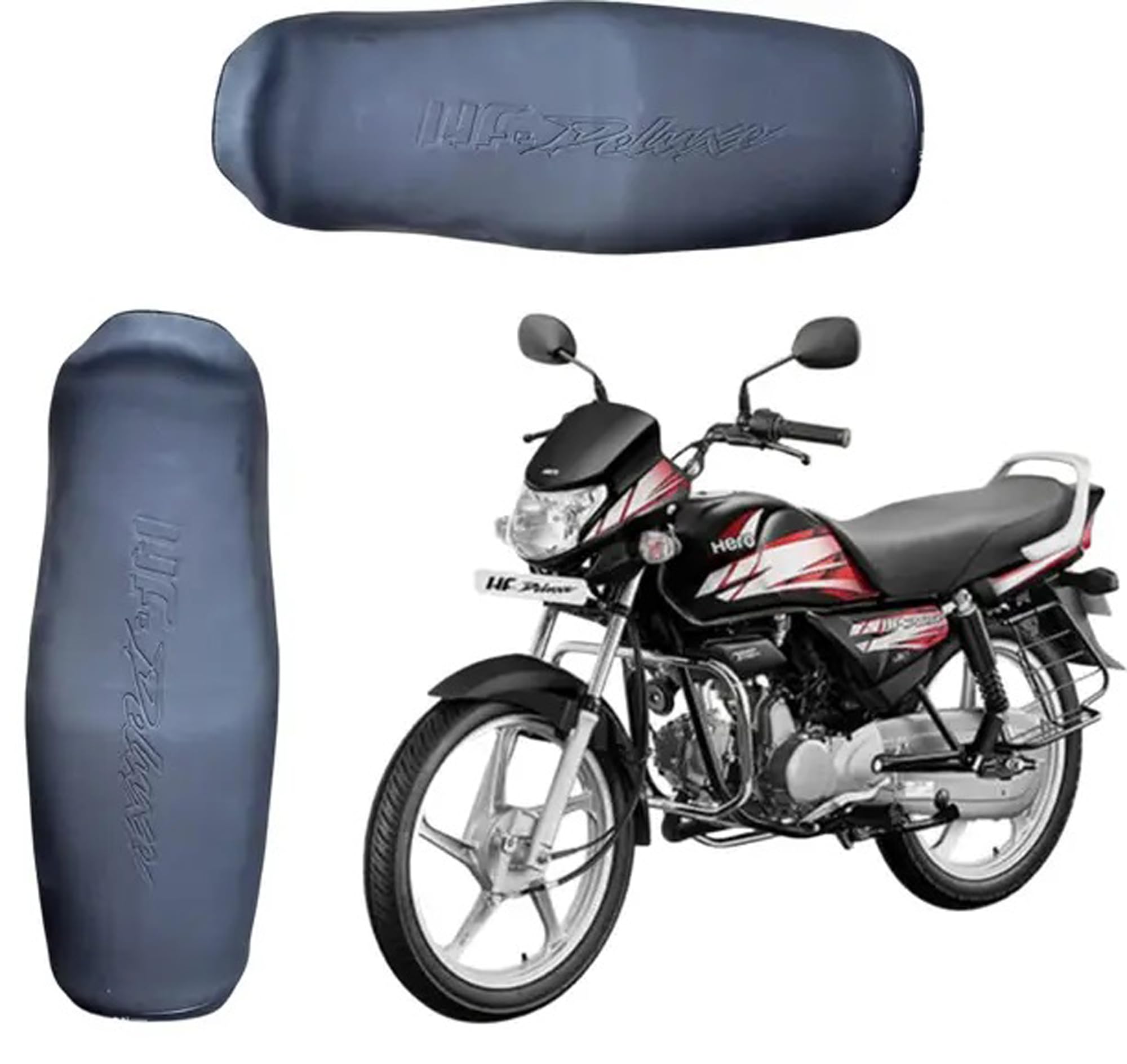 RONISH Waterproof and Scratch Proof Bike Single Seat Cover Compatible for HF Deluxe