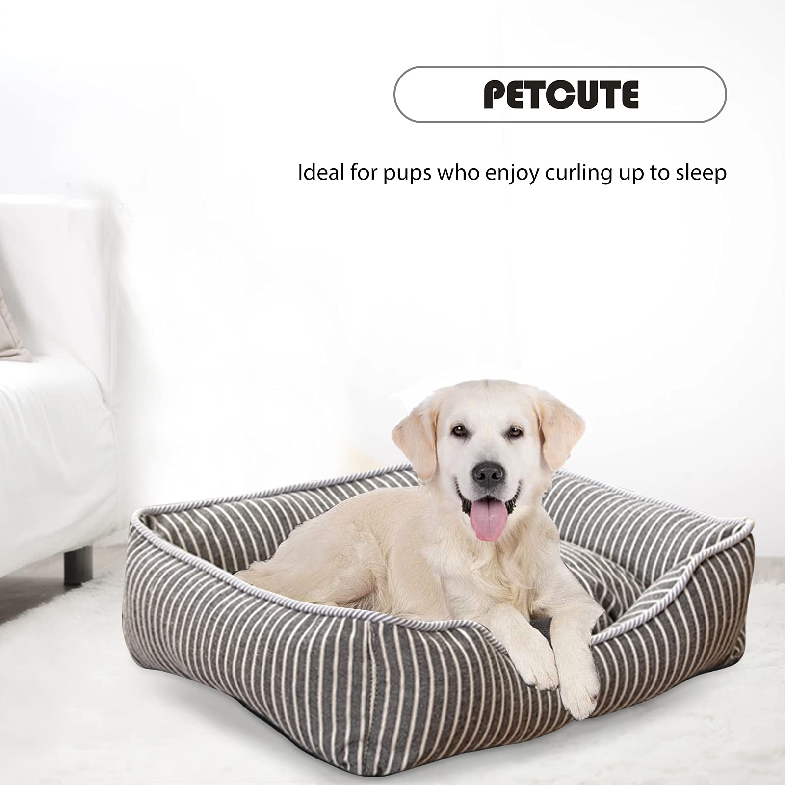 BedDog Hondenbed Grote Honden - Hondenkussen 3XL - Ovale Hondenmand