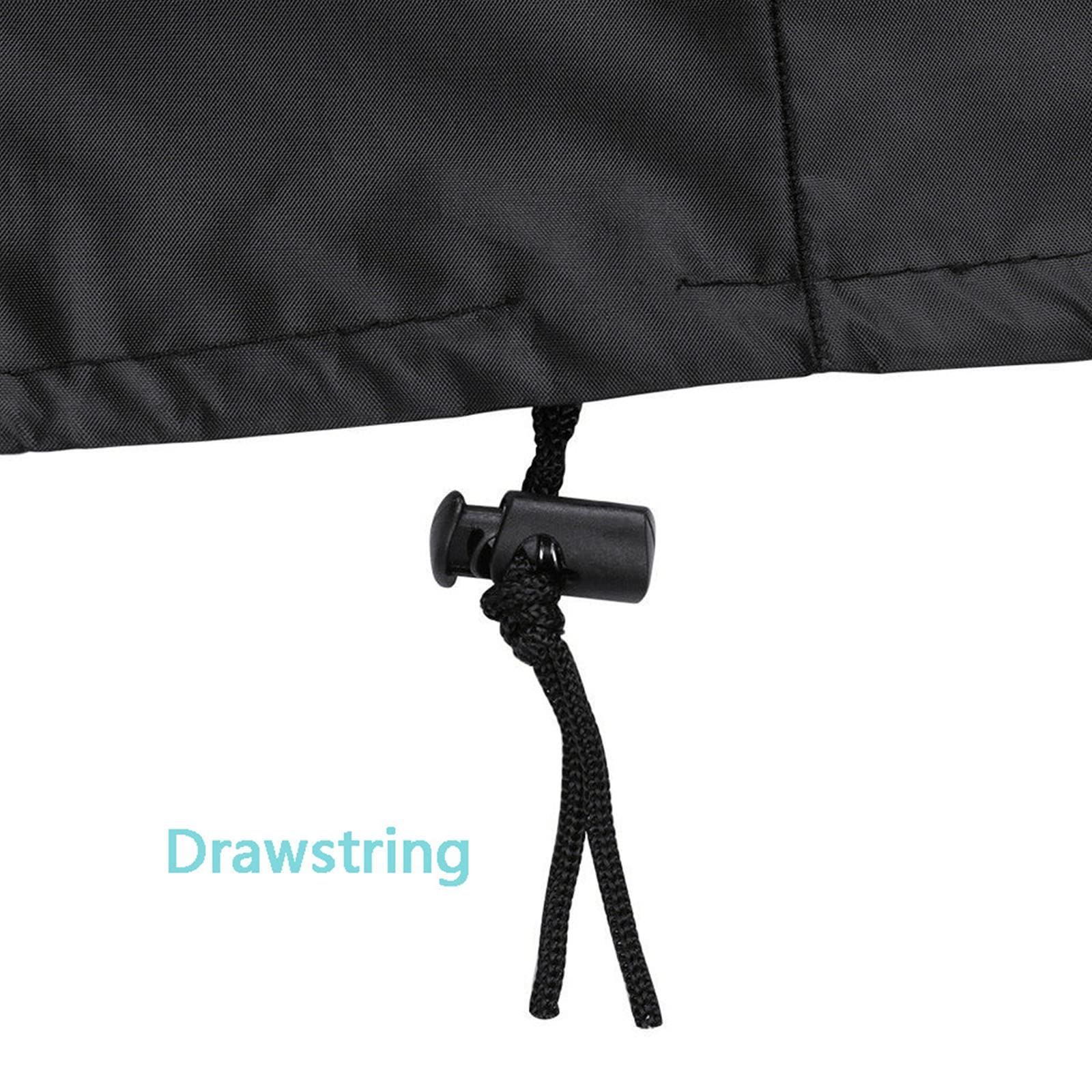Funda impermeable para cortacésped para quitanieves para bolsa de almacenamiento con cordón, protector de muebles