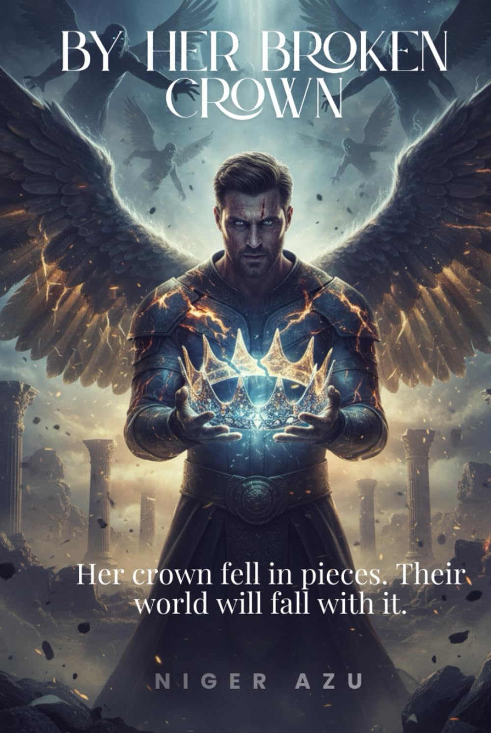 BY HER BROKEN CROWN Series, Book 1: Her crown fell in pieces. Their world will fall with it.