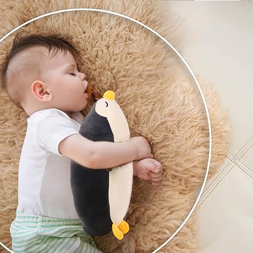 Miniatura 8 de DENTRUN Animales de peluche de pingüino a granel, lindos juguetes de peluche de pingüino para niños, niñas, niños y adultos, regalo de cumpleaños y