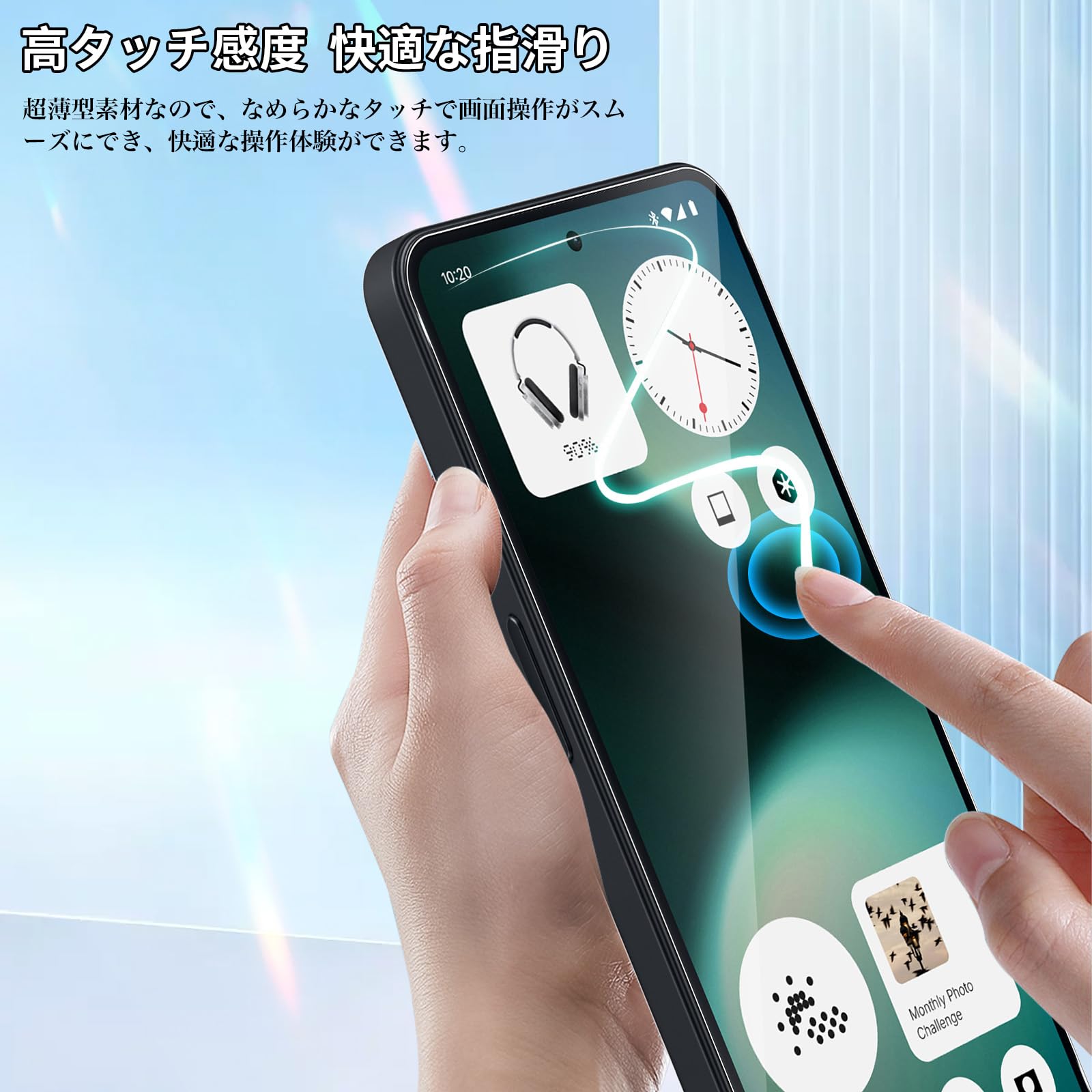 Amazon.co.jp: 【2+2枚セット】For Nothing Phone (3A) LITE ガラス 