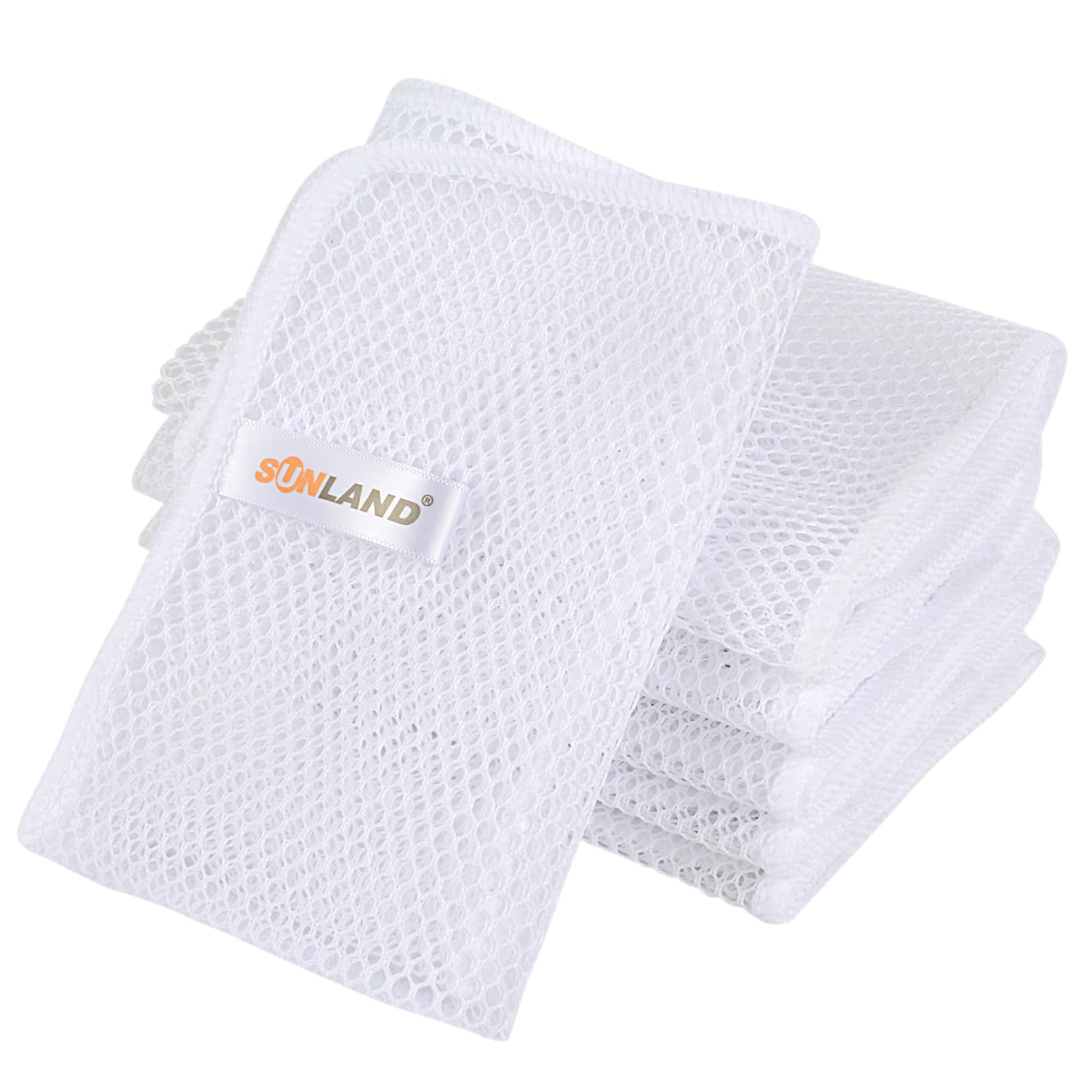 Torchon en maille blanc Sunland pour essuyer la table et les plans de travail