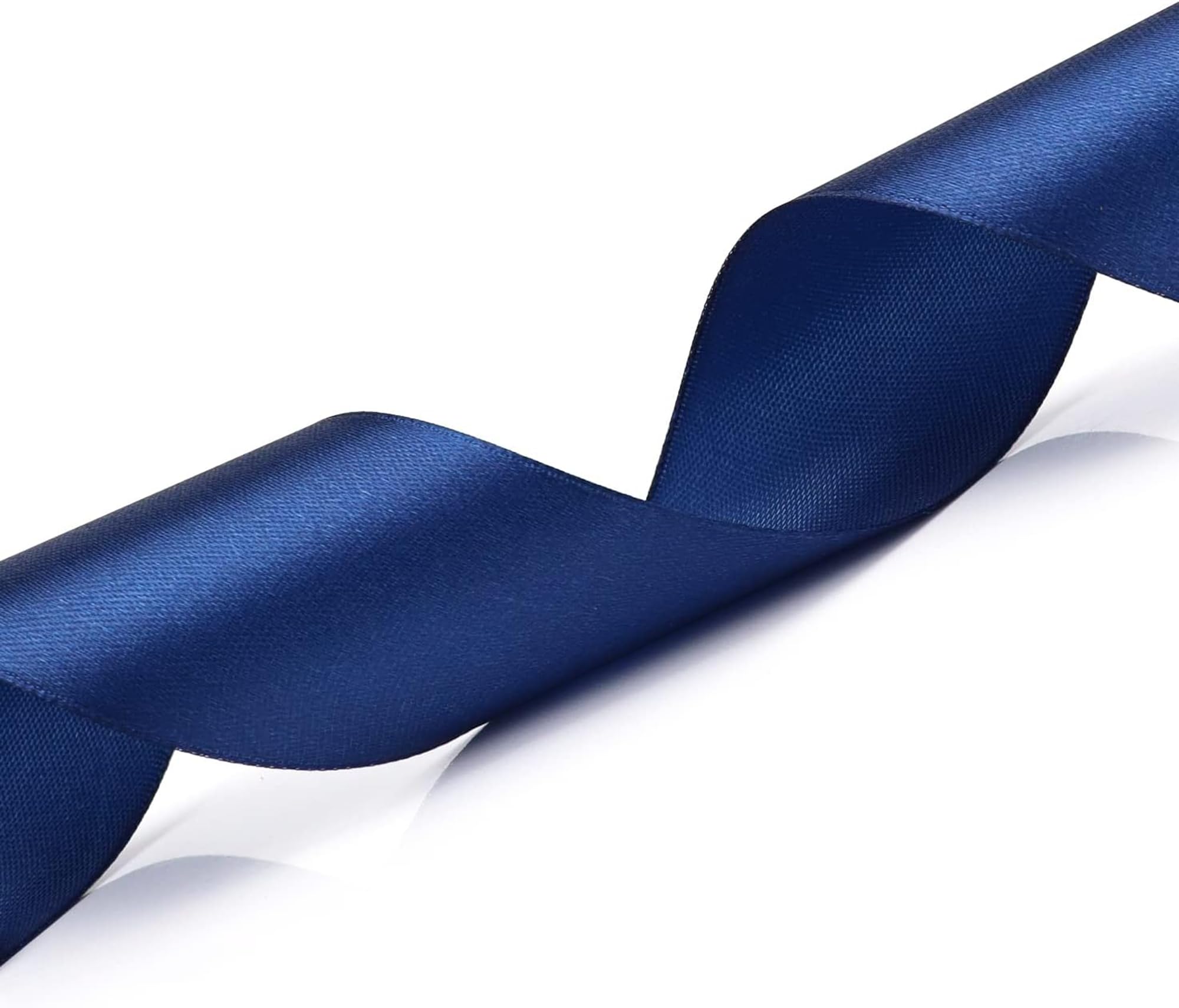 Sylken 20mm Royal Blue Satin Ribbon 90 Meter - Polyester Gift Ribbon for Wrapping Bows, Crafting, Decoration, Wedding, Party, Christmas - Image 2