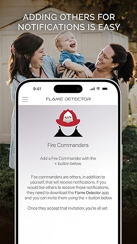 Miniatura 5 de Detección instantánea de llamas, notifica a los teléfonos de la llama y su ubicación, Android e iOS.