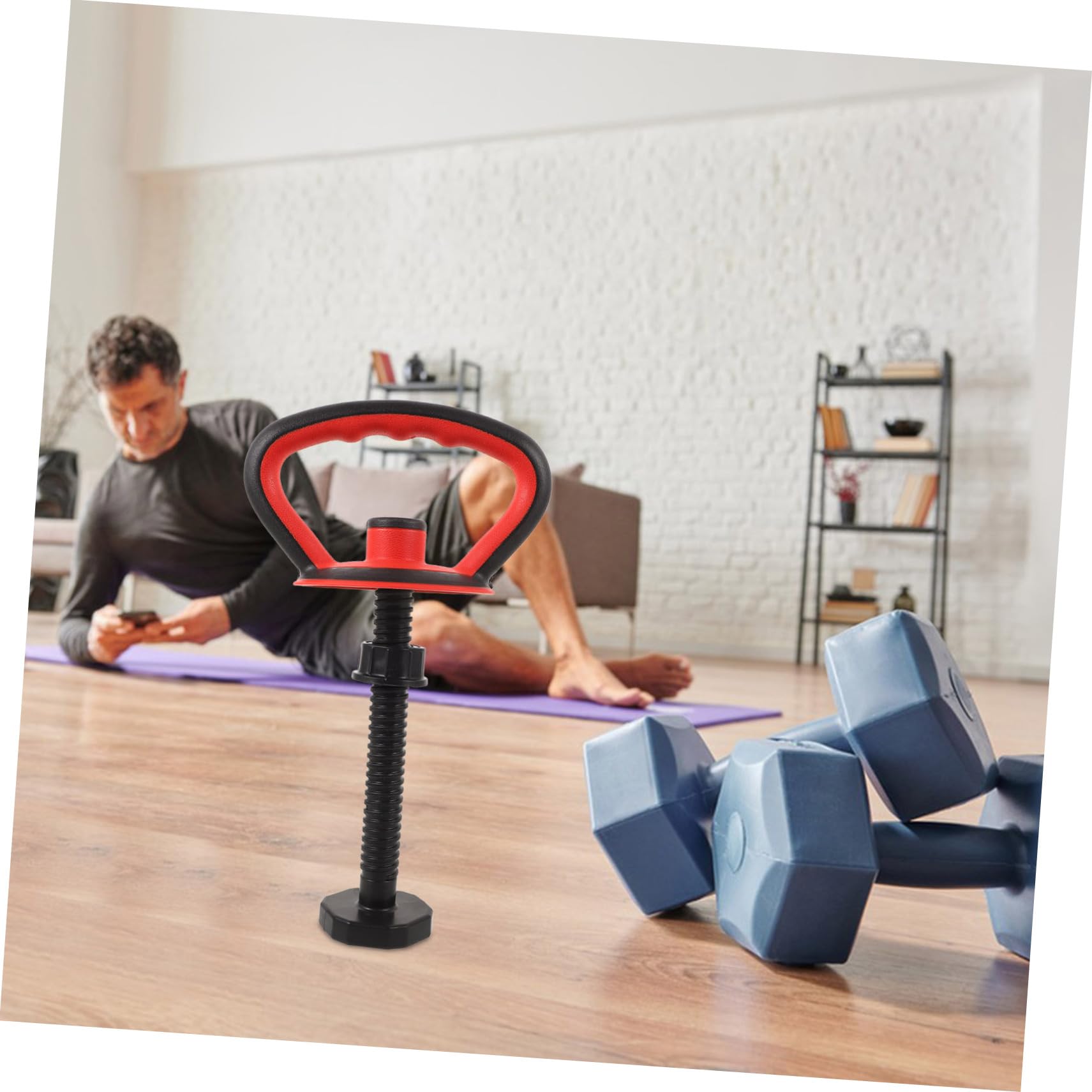 Toddmomy Fitness Kettlebell Grip Kettlebell Handle Part Indoor Training Handle Durable User-friendly