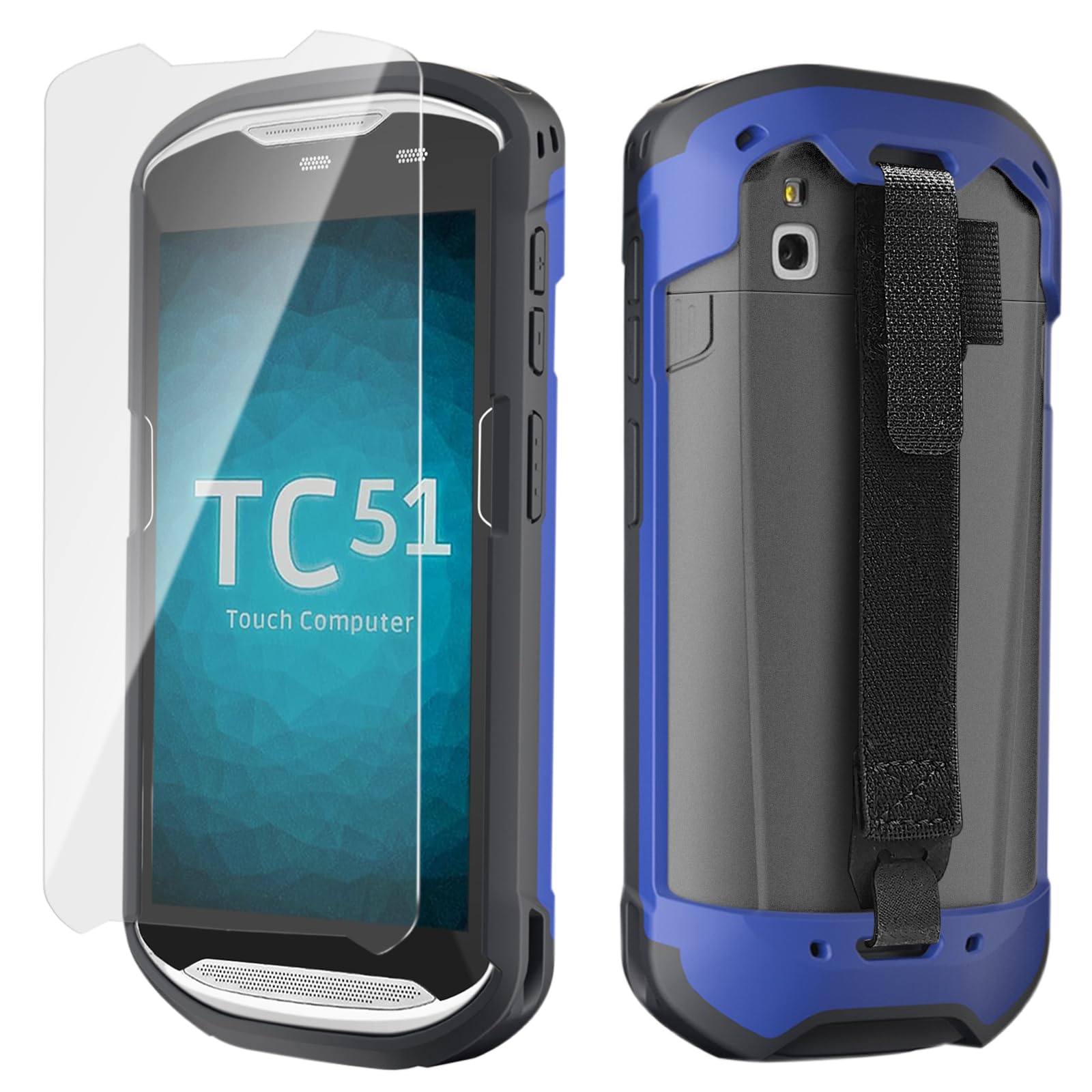 Protective Case Cover for Zebra TC51 TC52 TC56 TC57 TC510K Rugged Boot Case