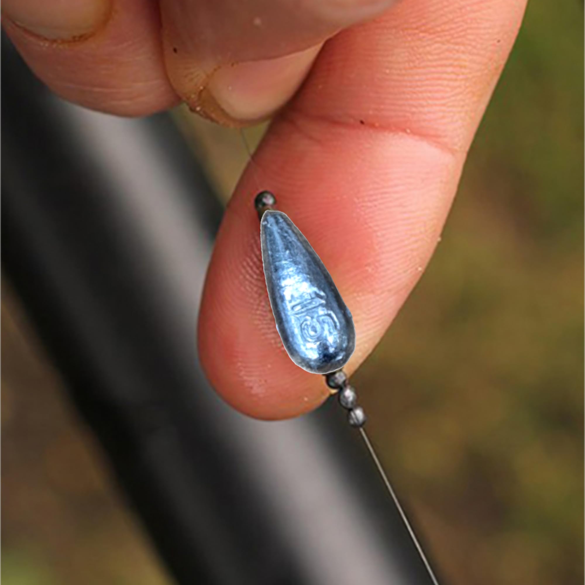 Inline Plomos Pesca 20 x 30g - Plomos de Pesca en Línea – Set Pescar - Plomo Pesca Carpa - Carpfishing Pesca Accesorios - Fishing Kit de Pesca Completo Mar - Aparejos de Pesca Fondo