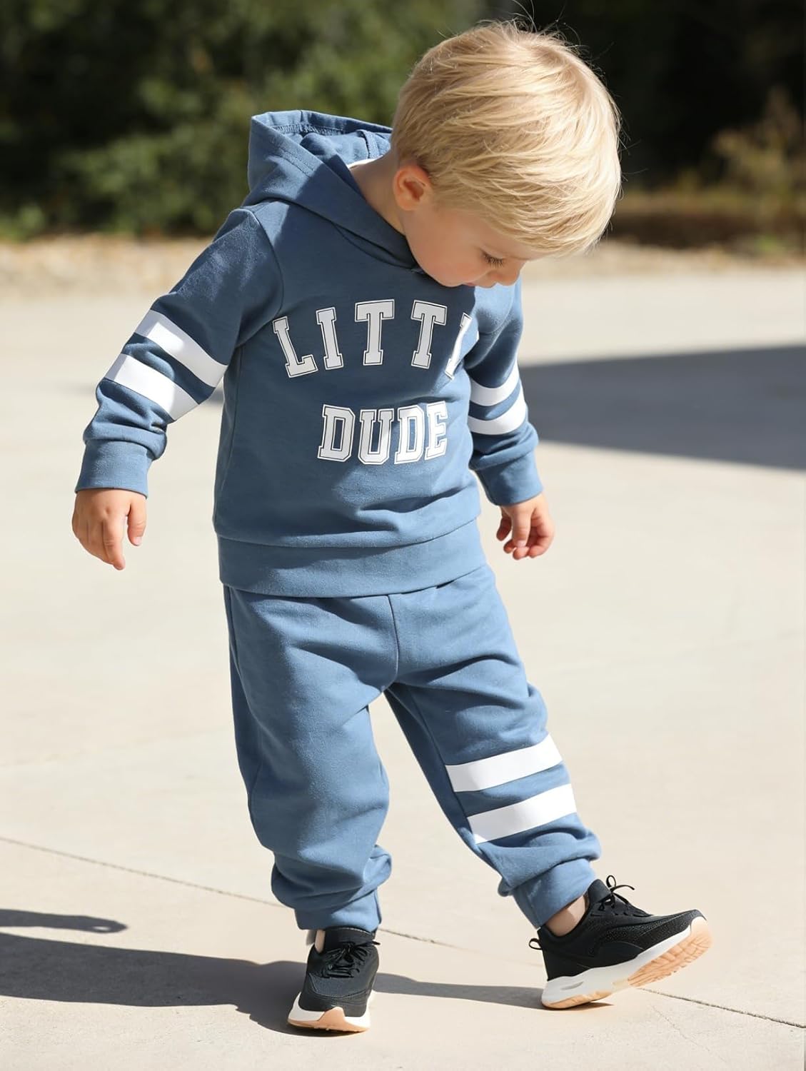 ZOEREA Toddler Baby Boys Clothes Hoodie Outfits Set 3M-5T image 3
