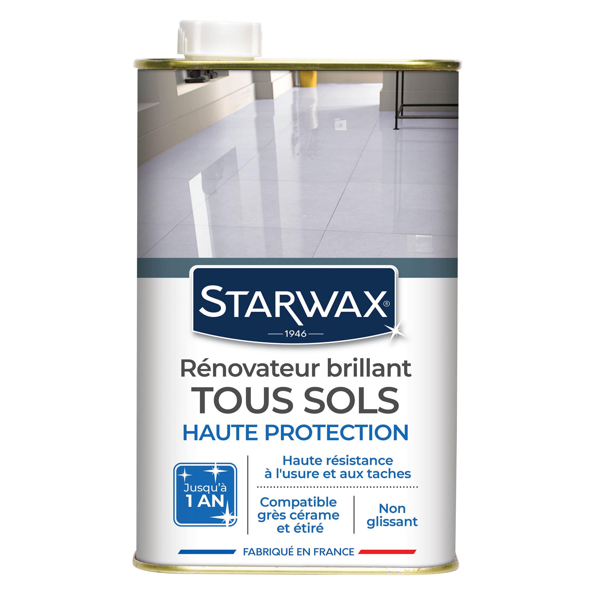 Starwax 322 renovateur brillante protector larga duree suelos Interieurs, 1 unidad