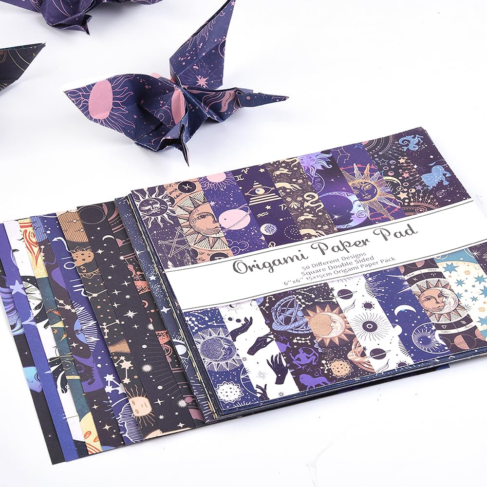 Origami Paper Kit - 100 Sheets of Colorful Paper -4