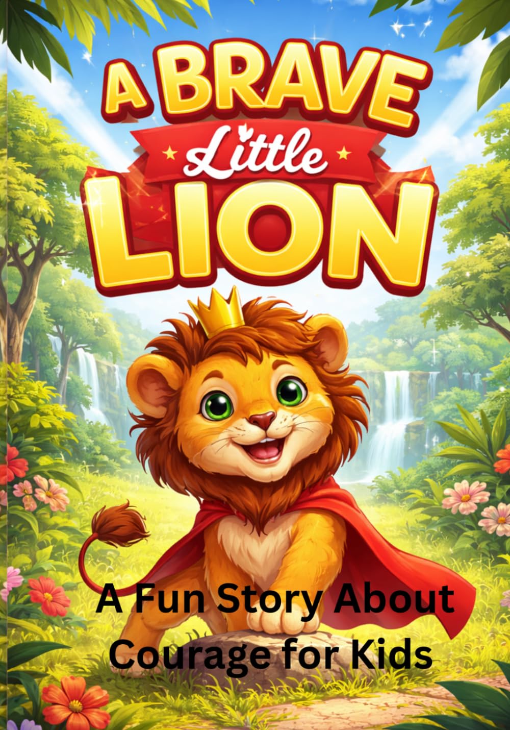 The Brave Little Lion: A Fun Story About Courage for Kids