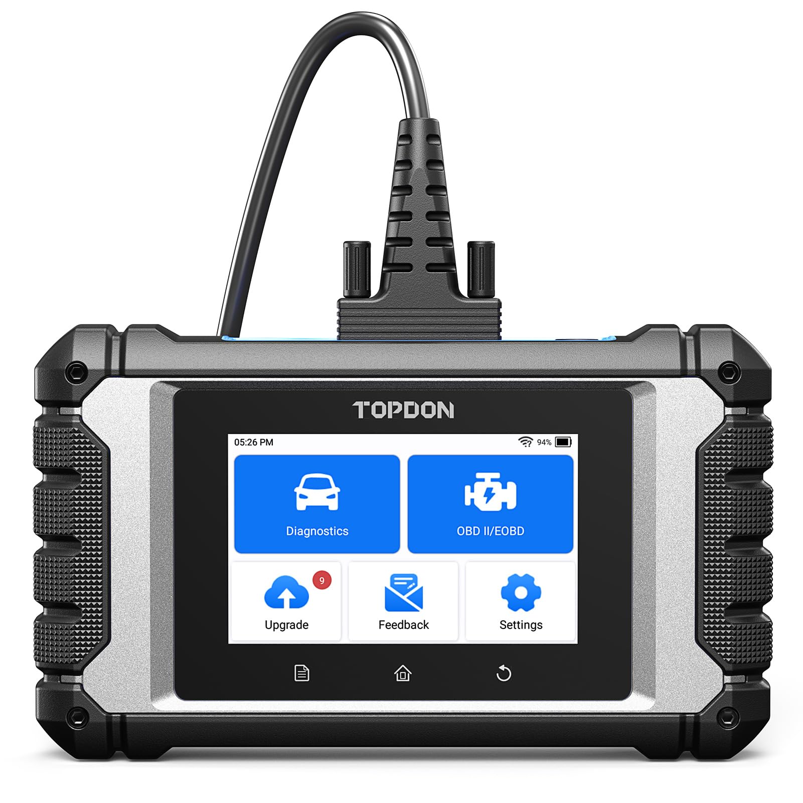 TOPDON ArtiDiag EU, Diagnostic Multimarca Completo per BMW/Benz/VAG, Scanner Bidirezionale, Codifica ECU Online, Tutti i Servizi di Manutenzione, Aggiornamenti Gratuiti a Vita