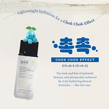 belif Dew Guard Vitamin C Glow Tint SPF 40 - Niacinamide, Hyaluronic Acid, Glow Booster + Serum + UVA/UVB Protection, Korean Tinted Mositurizer, 1.69 fl. oz