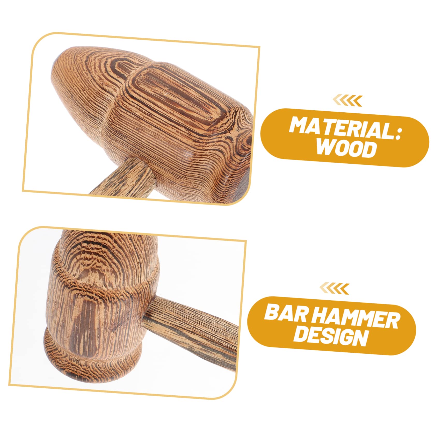 Gatuida 3pezzi Massaggiatore Manuale Legno Per Rilassamento Muscolare Design Ergonomico Strumento Per Massaggio Tissutale Profondo Ottimale Per Schiena e Cervicale Promuove Circolazione e