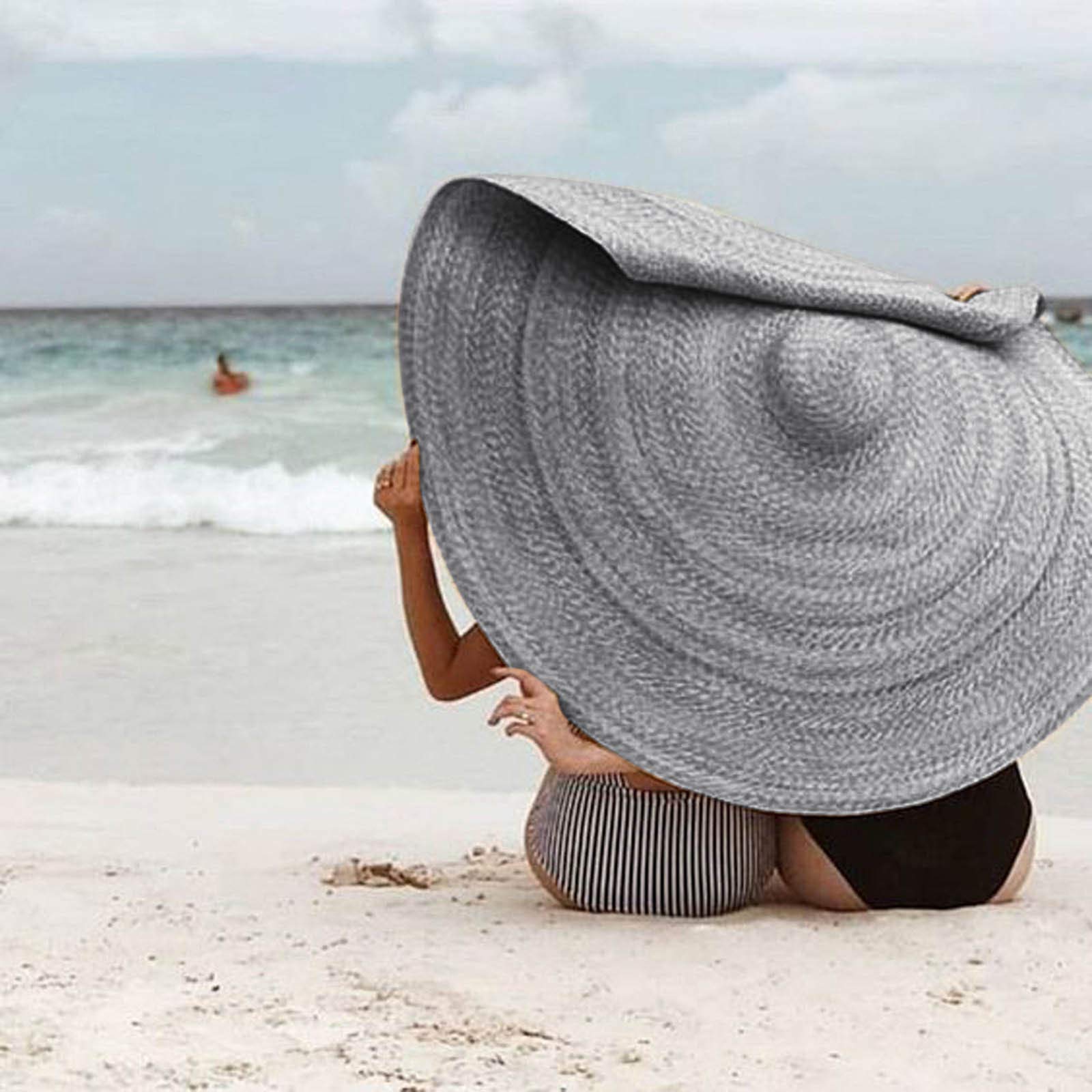 Cappello A 5 Cappello di Grandi Dimensioni con Protezione Solare da Spiaggia Cappellino da Baseball alla Moda Cappello Visiera Unisex