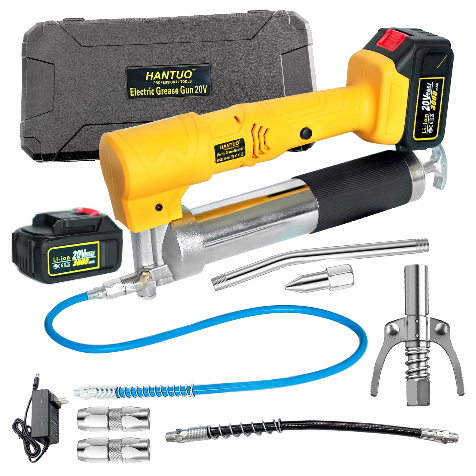 HANTUO Grease Gun Kit 20V MAX HT-900
