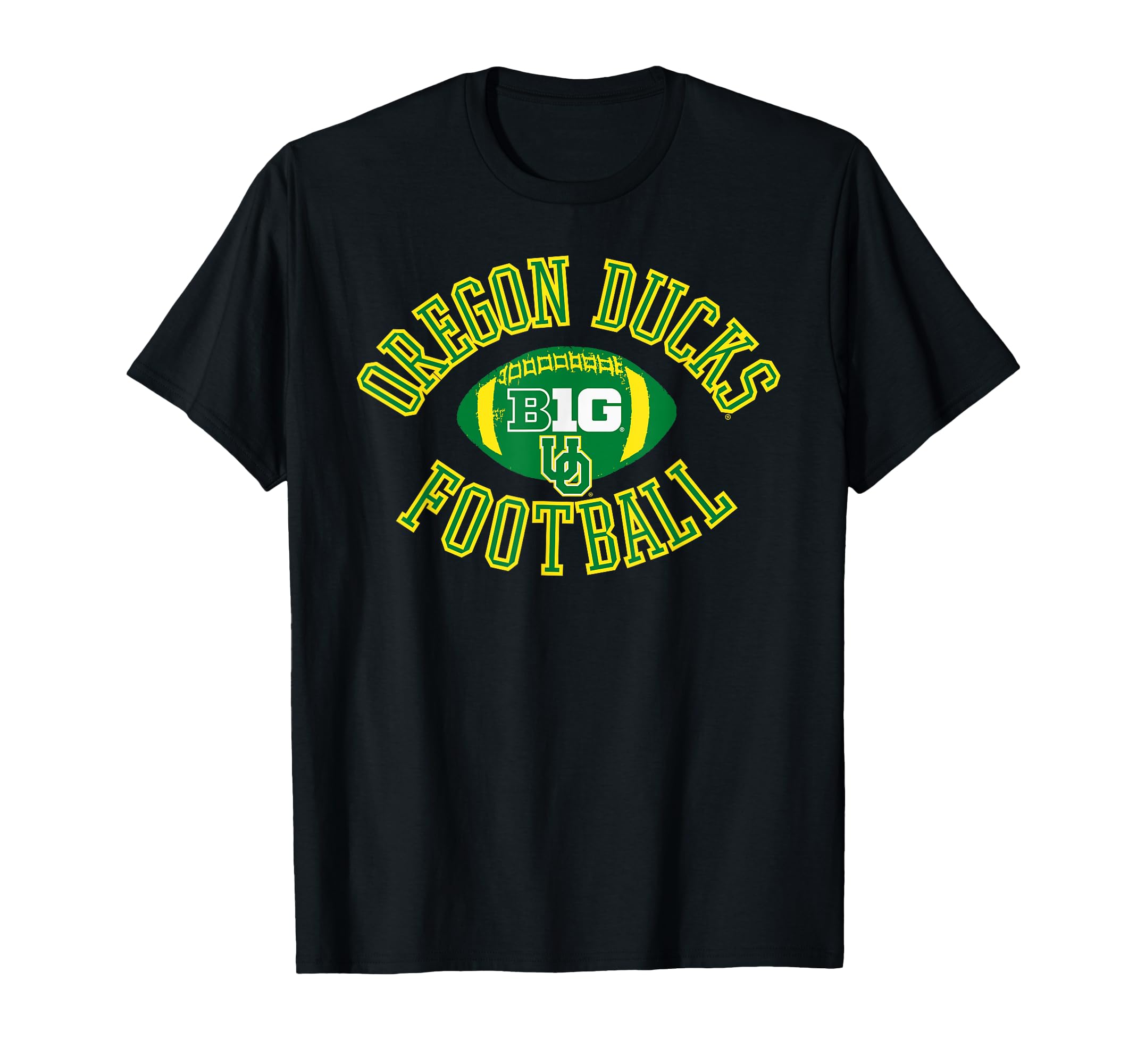 Elite AuthenticsOregon Ducks Big 10 Football Huddle Officially Licensed T-ShirtOEKO-TEX STANDARD 100