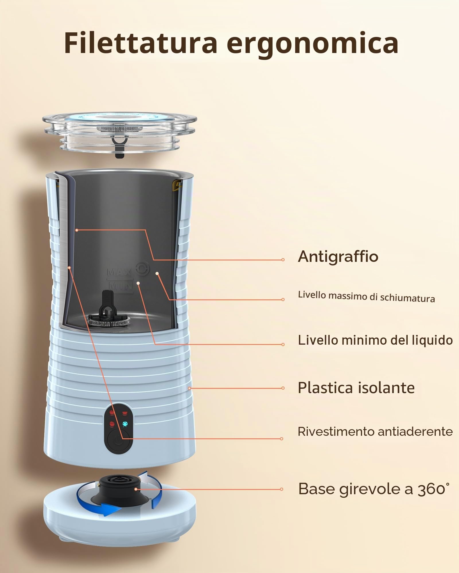 Morpilot Montalatte Elettrico - Blu