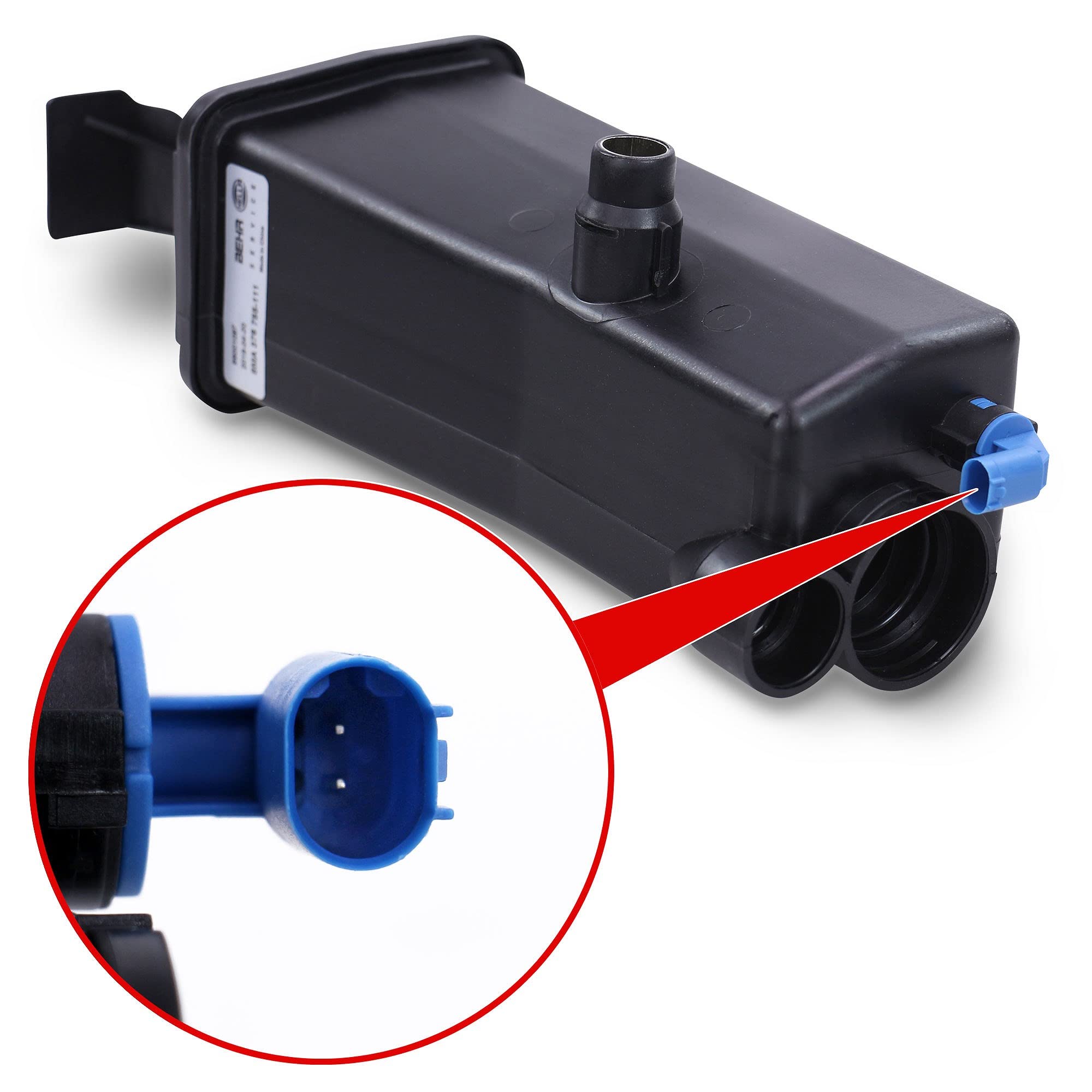 Behr Hella Service Engine Coolant Reservoir – For BMW X5 4.8L (2004-2006), Expansion Tank