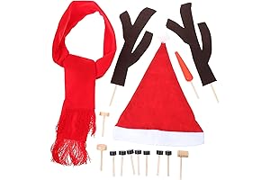 Toyvian 1 Set Snowman Building Kit