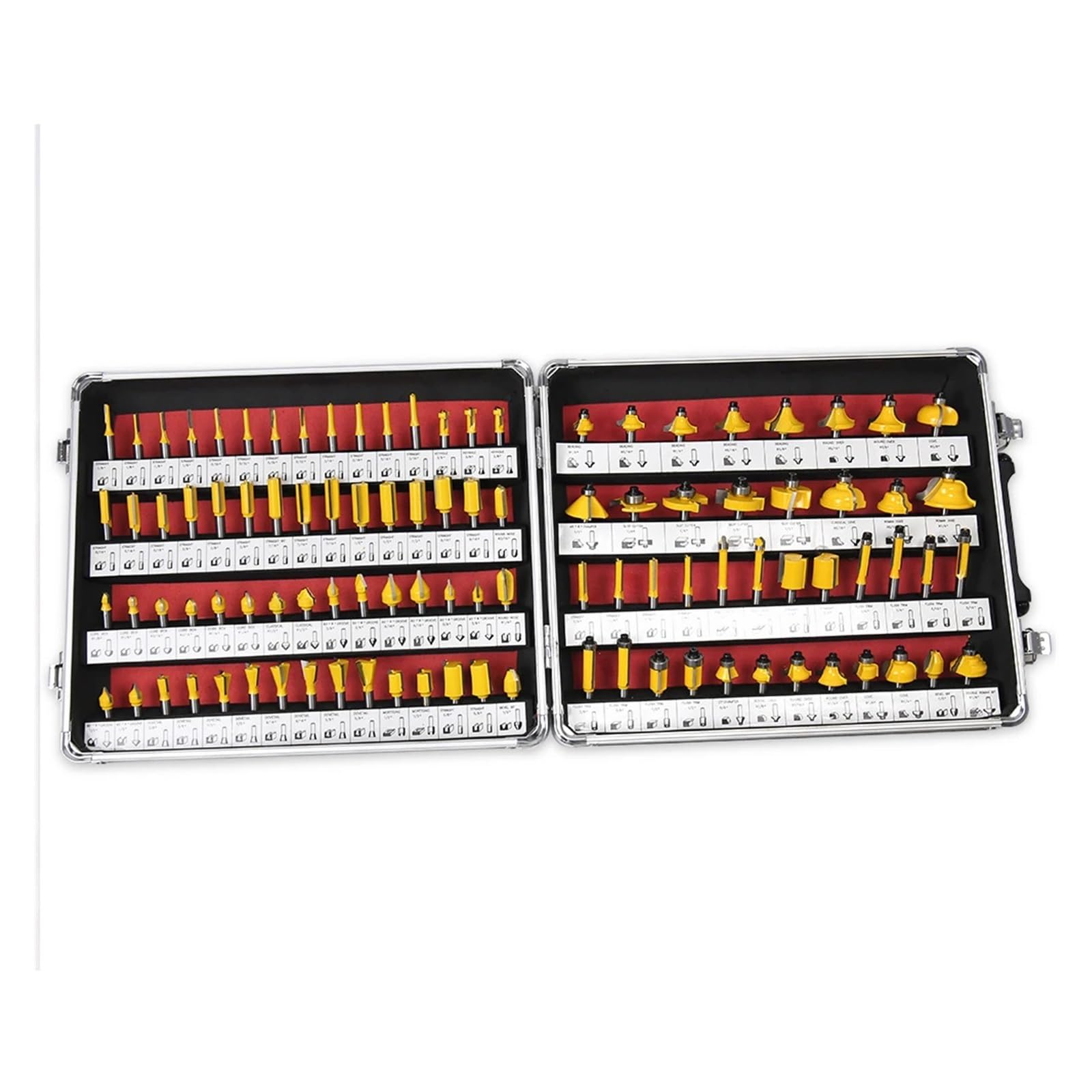 100 Pezzi/set Da 1/4 Di Pollice Gambo Fresa In Carburo Di Tungsteno Fresa For Lavorazione Del Legno Numero Modello: HT1192