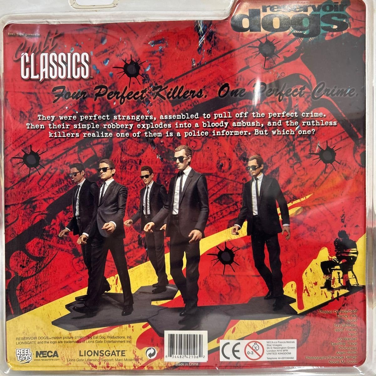 Amazon.co.jp: NECA Cult Classics reservoir dogs 全5種セット 映画 