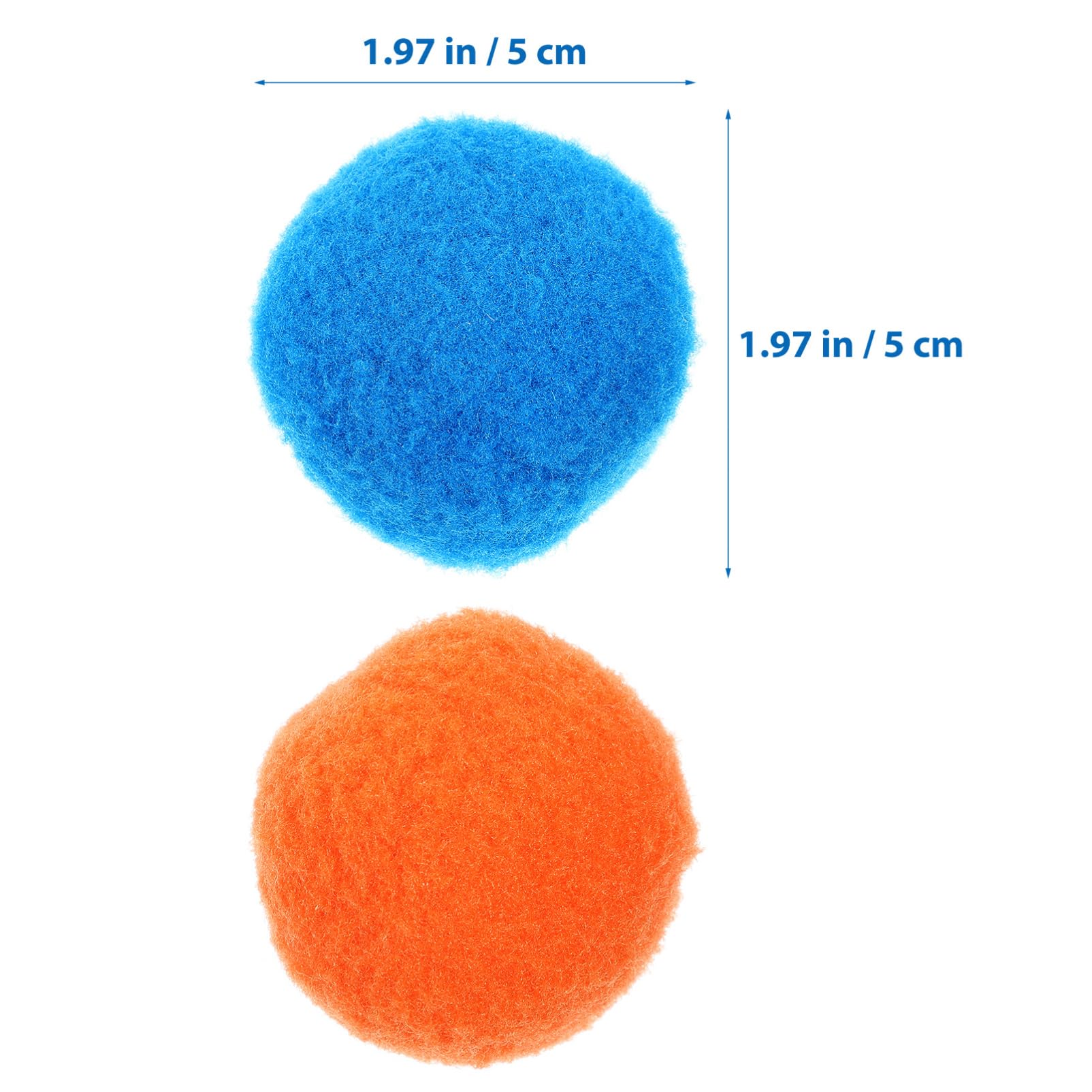 BESPORTBLE 30pcs Pool Balls Interactive Balls for Beach Pool Fun for Throwing Catching Bouncing Activities Easy to Carry No Inflation Required