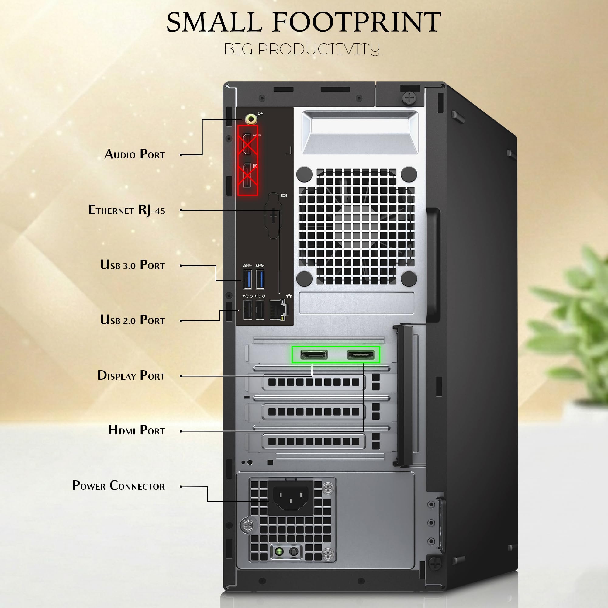 Amazon.com: Dell Gaming Tower Desktop PC – Intel Core i5-6500 6th