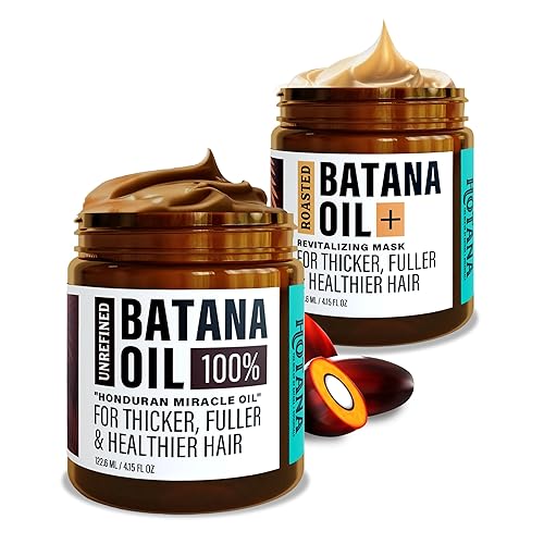 Aceite de batana sin refinar y tostado para el crecimiento del cabello, fórmula auténtica y natural para el crecimiento y fortalecimiento del cabello