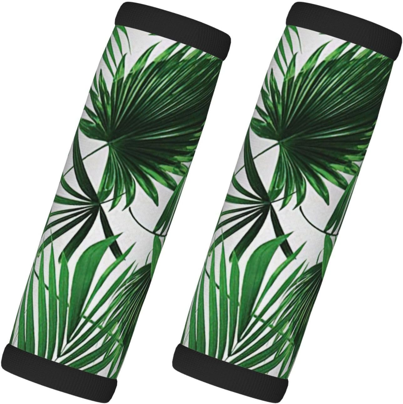Palm Tree. Print Luggage Handle Wraps Luggage Identifiers Soft Neoprene Luggage Handle Wraps for Suitcase Trolley Handle Grip Cover 2 Pack Luggage Tags