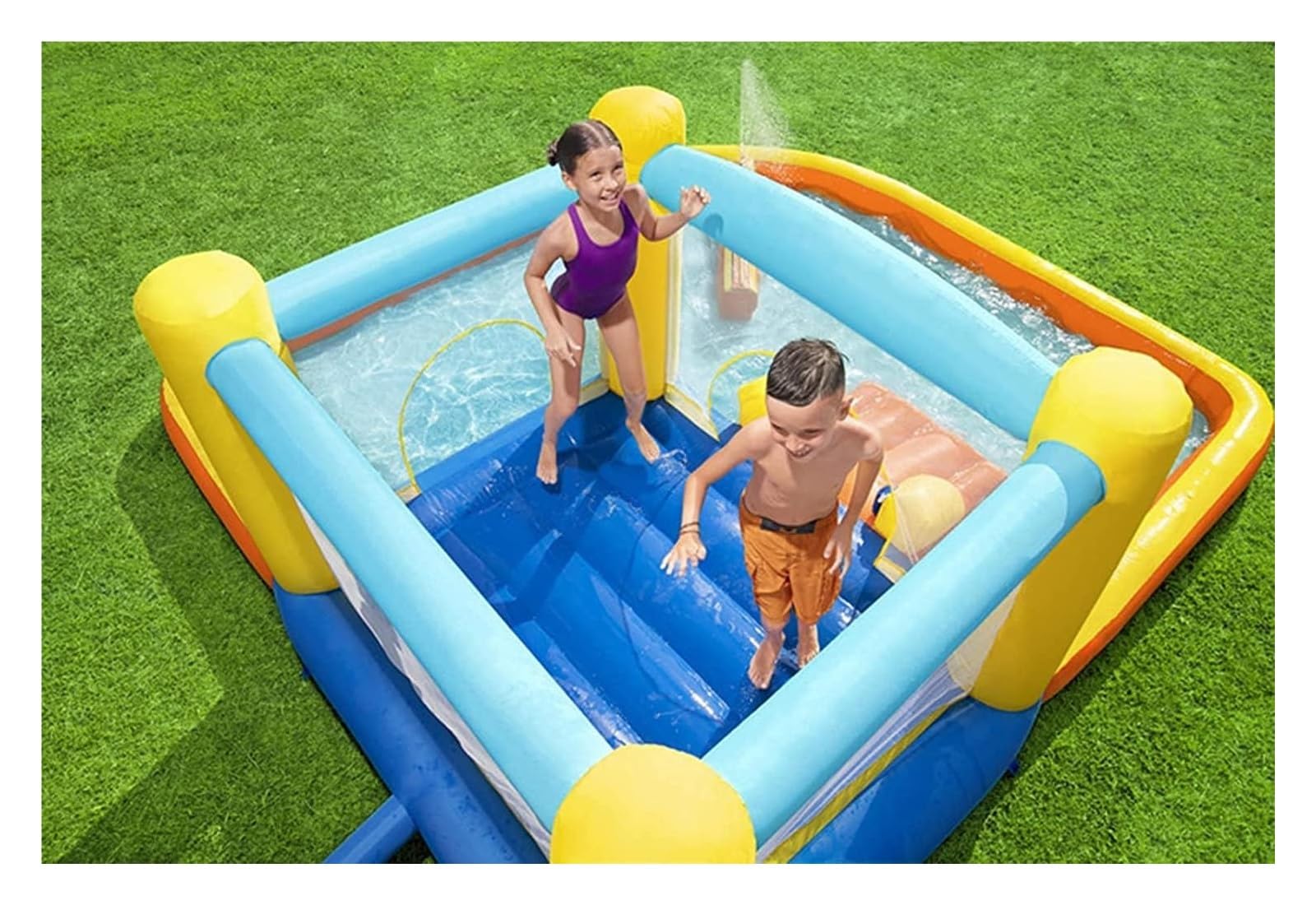 Castillo Hinchable, Castillo animoso Inflable Espacioso del Entretenimiento de la casa Despedida